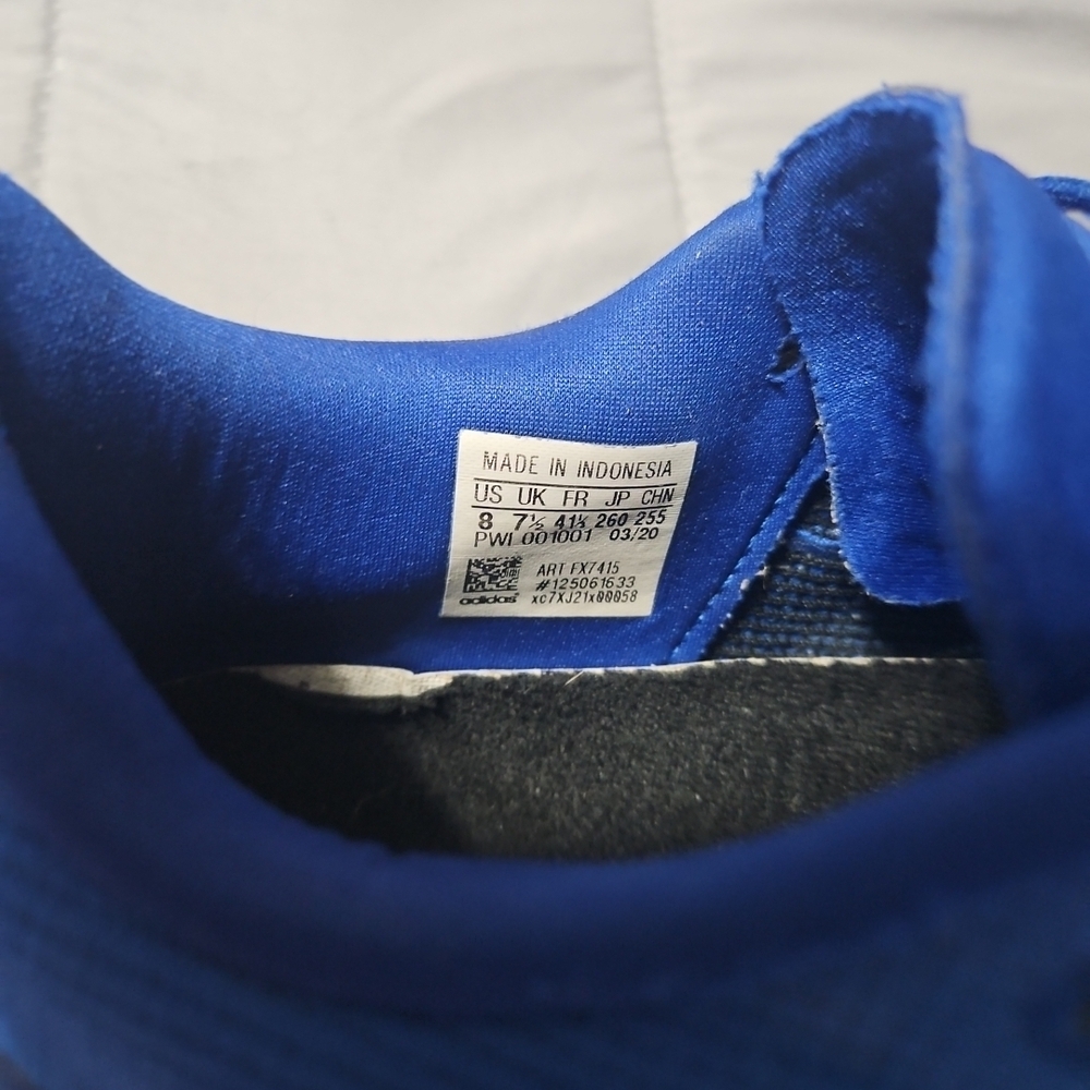 adidas Blue Running Shoes - Picture 4 of 5
